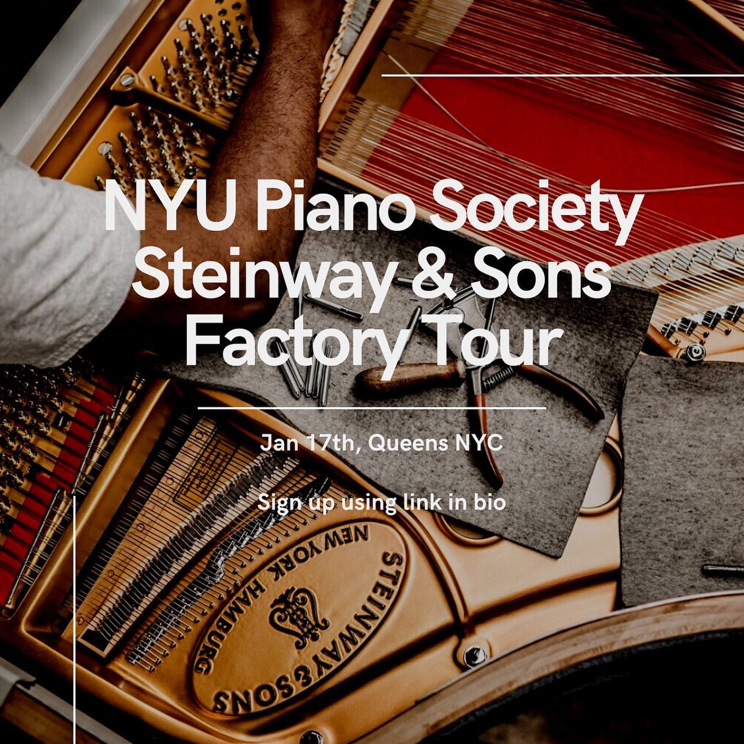 Steinway & Sons Factory Tour event cover